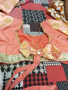 Tailor Stiches Lahanga Choli Without Dupatta