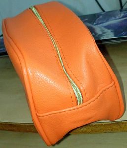 colorbar Orange Cosmetic Pouch with Star Charm