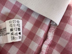 Zara Pink Straight Plaid Pants