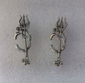 Om 🕉 Trishul Earrings