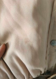 Chic Beige Shirt Dress