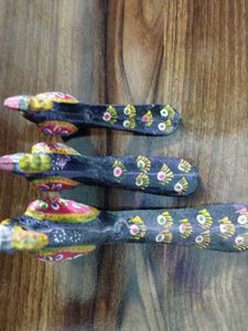 Handmade Colorful Bird Figurines