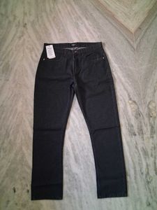 Men's Dark Grey Jeans