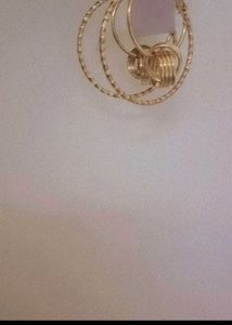 Elegant Pearl &amp; Gold Tone Hoop Earrings Set