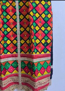 Multicoloured Embroided Kurta
