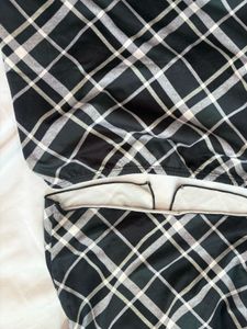 NEWME Plaid Crop Top &amp; Mini Skirt Set