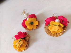 Floral Jewelry Set