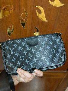 Louis Vuitton Bag With Side Pouch