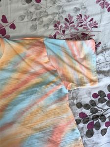 Tie-Dye Graphic Print T-Shirt