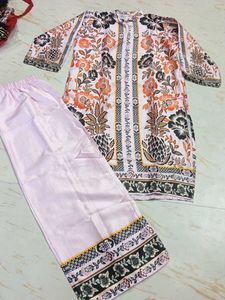 Bust 44 Beautiful Floral Print Kurta Set