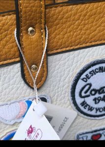 Coach Patchwork Tote Bag