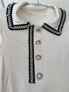 Chic Knit Collared Dress