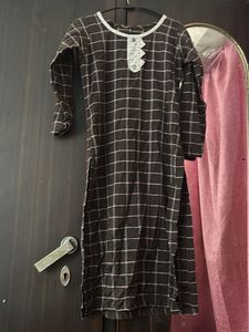 Checked Kurta