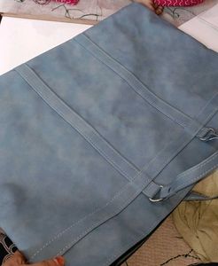 brand new Stylish light grey Suede big  Tote Bag