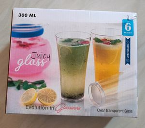 Unbreakable Food Grade Plastic Stylish Transparent