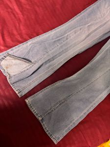 Zudio Light Wash Flare Jeans read description ✨