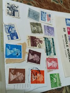 Stamps 50 Whole World