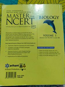 Master the NCERT Biology Vol-1 And Vol -2