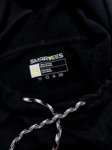 Hoodies Neck Printed (Black)