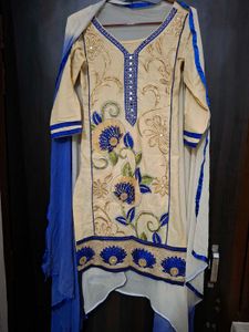 Elegant Embroidered Salwar Suit