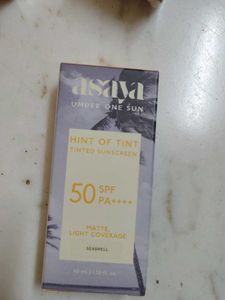 Asaya Tinted Sunscreen SPF 50