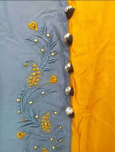 Stylish Color Block Kurta