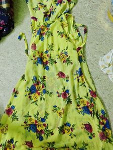 Yellow Floral Kurta Set
