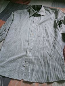 Men's Striped Dress Shirt
