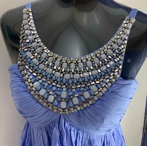 FOREVER NEW Stunning Blue Embellished Party Dress