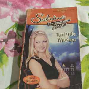 Sabrina- The teenage witch by Paul Ruditis, an interesting mystery novel..it is nicely maintained, just looks old due to storage..