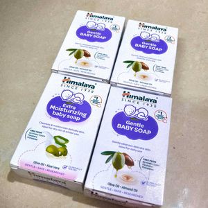 PACK OF 4 Himalaya Gentle Baby Soap 125 g | Buy 3
