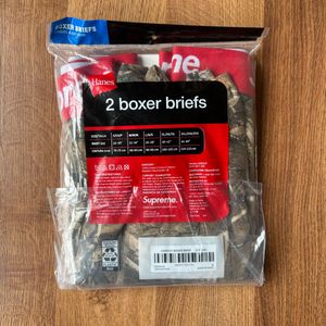 Supreme x Hanes Camo Boxer Briefs (Pack of 2)