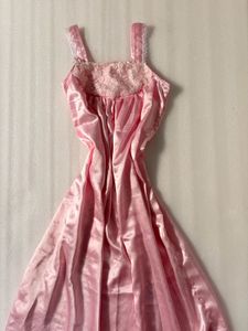 Satin Dress Set