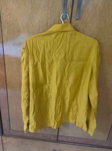 Mustard yellow shirt
