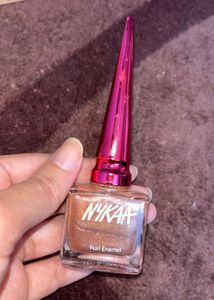Nykaa Nail Enamel - Shimmer Bronze