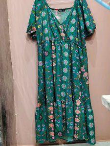 Bohemian Print Maxi Dress