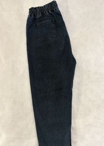 Dark Wash Denim Jogger Pants