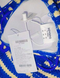 Contrast Bikini 3 piece Set