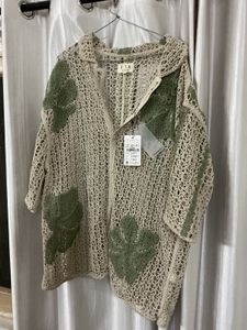 WESTSSIDE Crocheted Knit Cardigan or shirt