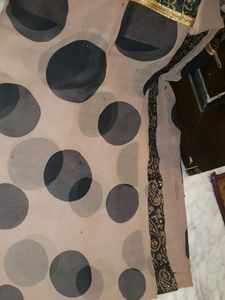 Designer Black Paisley Blouse