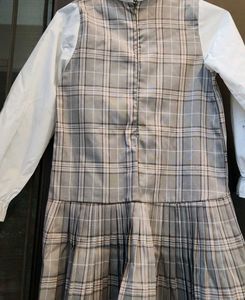 Girls Plaid Dress