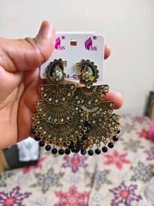 Trendy Elegant Peacock Chandelier Earrings