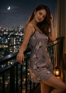 Cute Floral Nightgown || Special moment for Night