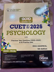 CUET (UG) Psychology 2026 Guide