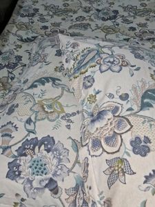 Floral Print Mattress Cover Double Bed Sheet