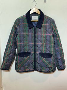 Plaid Quilted Jacket