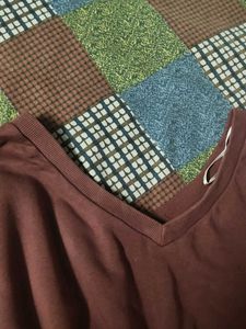 Brown Floral Print Joggers