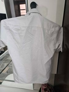White Button-Up Shirt combo of 2