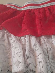 Tiered Lace Skirt
