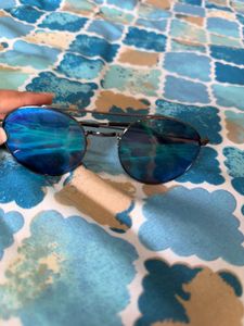Mirror Lens Round Sunglasses